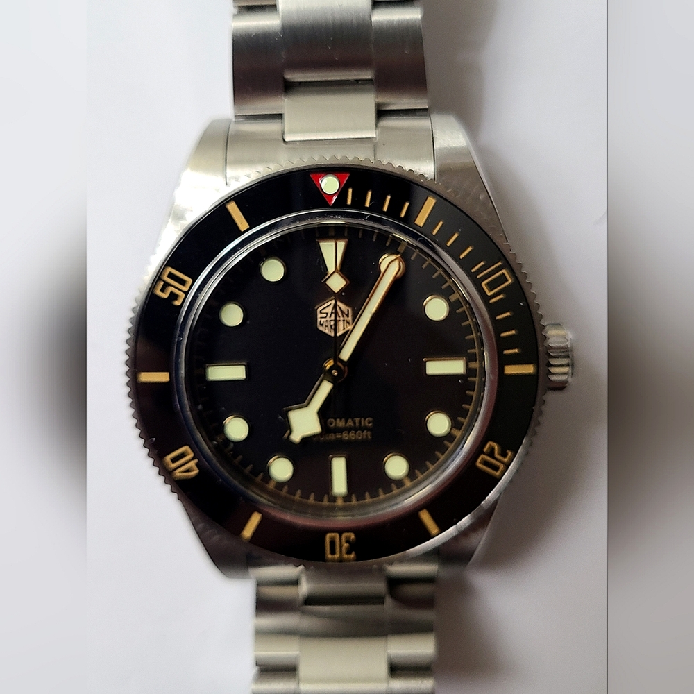 San Martin automatic watch nh35